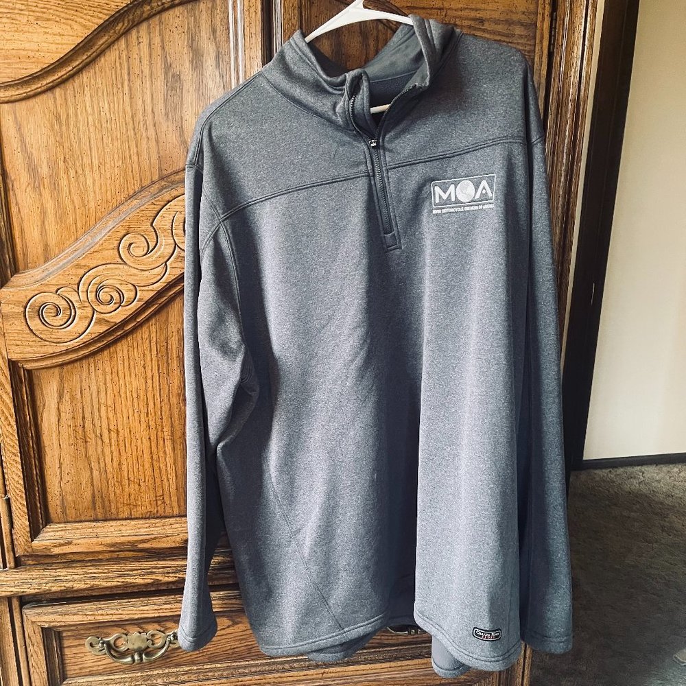 BMW- Motorcycle Owners of America (MOA) Quarter Zip Sweater